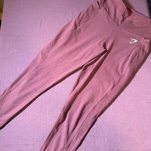Gymshark Dreamy Pocket Leggings Berry/Red - Size Small